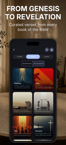 Bible Clock: Daily Verse iPhone screenshot