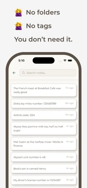 Dewey: Disorganized Notes screenshot 3