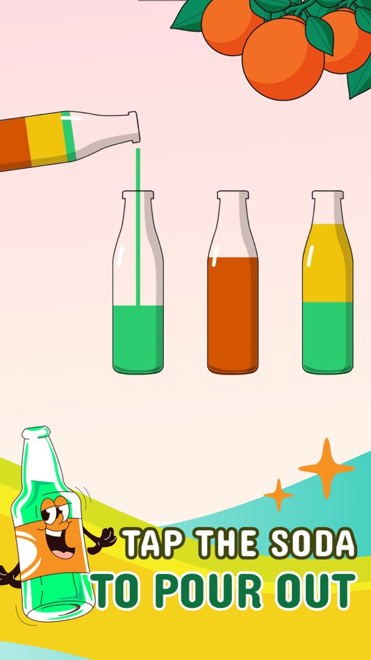 #2. Soda Water Sort Puzzle: Color (iOS) By: Acoreous Lewis