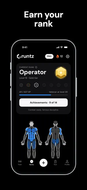 Gruntz: Military Fitness & PT screenshot 2