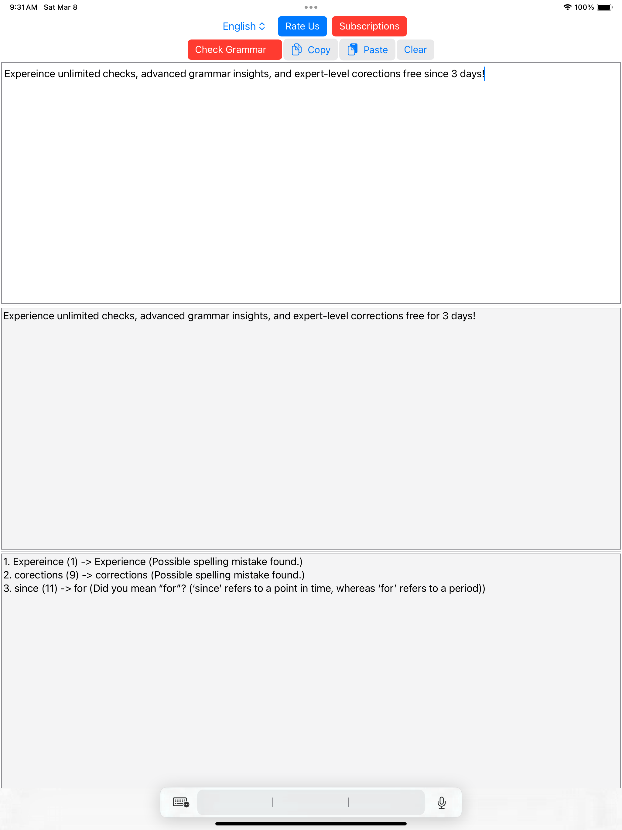 Grammar Check , Spell Checker screenshot 8