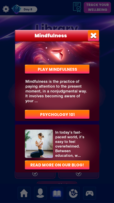 eQuoo, The Next Generation iPhone screenshot 3 - Health & Fitness app
