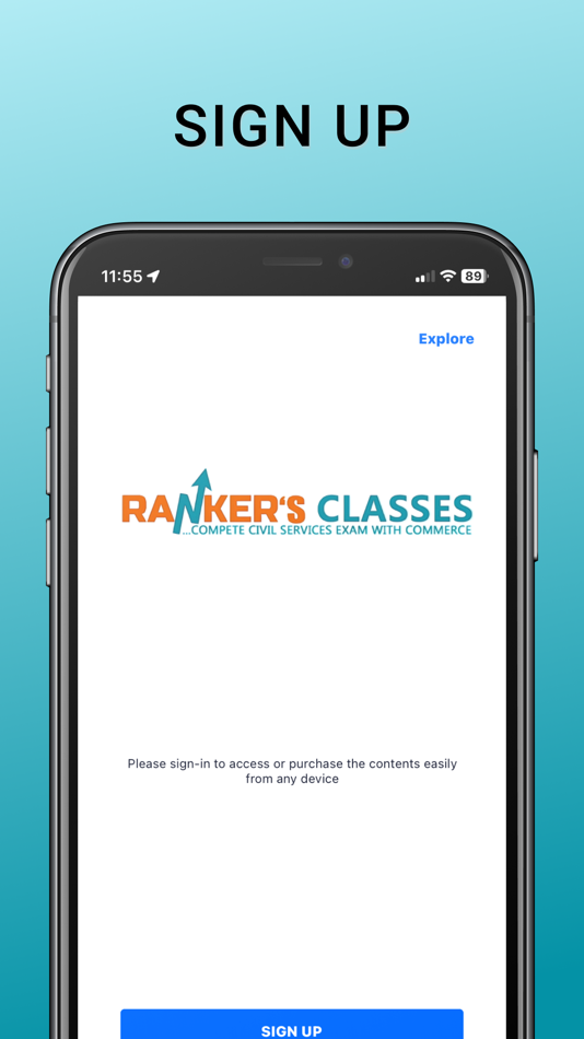 #1. Ranker's Classes (iOS) 由: Radhey Shyam