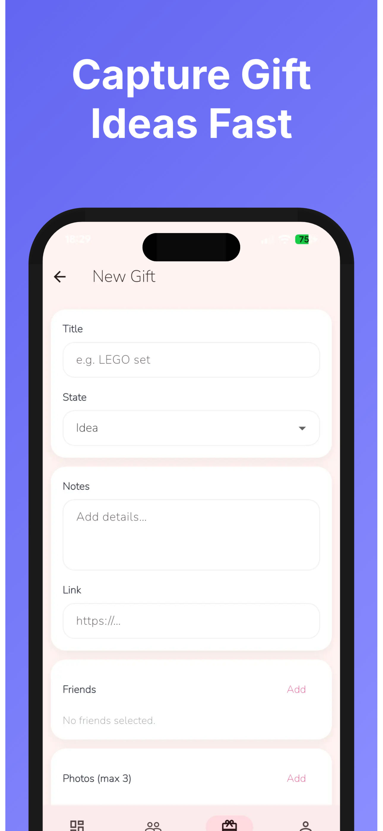 Gift It: Ideas & Reminders