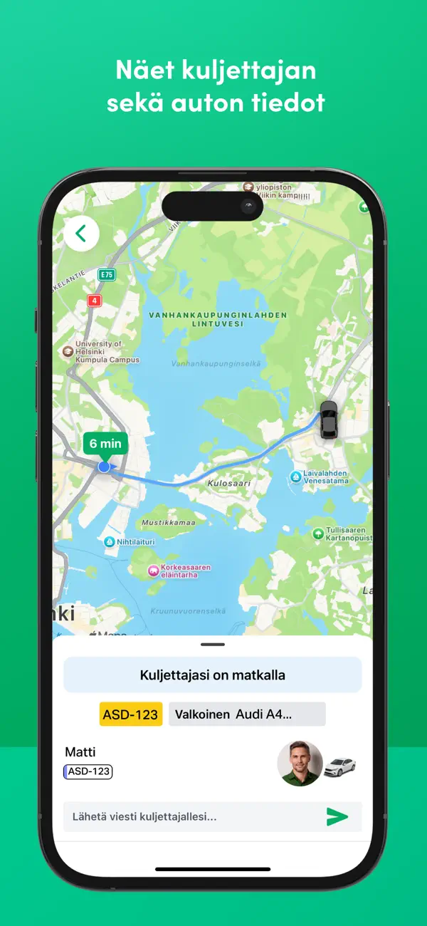 Screenshot #3 pour Menevä Taksi