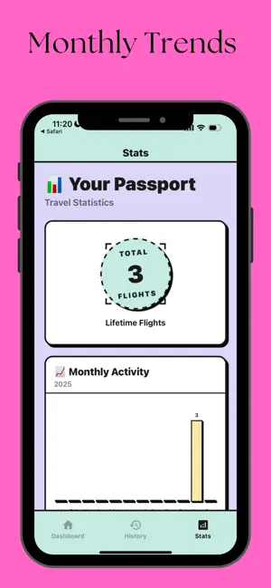 Flight Log - Travel History screenshot 2