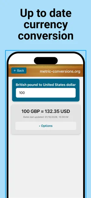 Metric Conversion tool screenshot 5