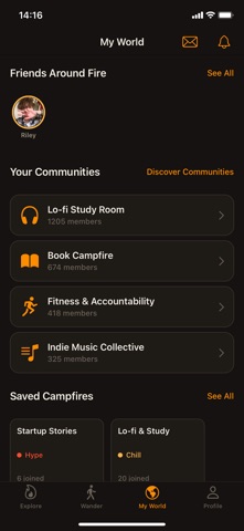 Sparks-Bonfire Live Streaming iPhone screenshot