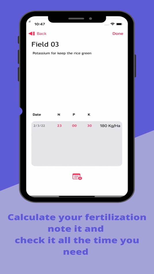#3. Farming Notes (iOS) Ved: Alberto Giambone
