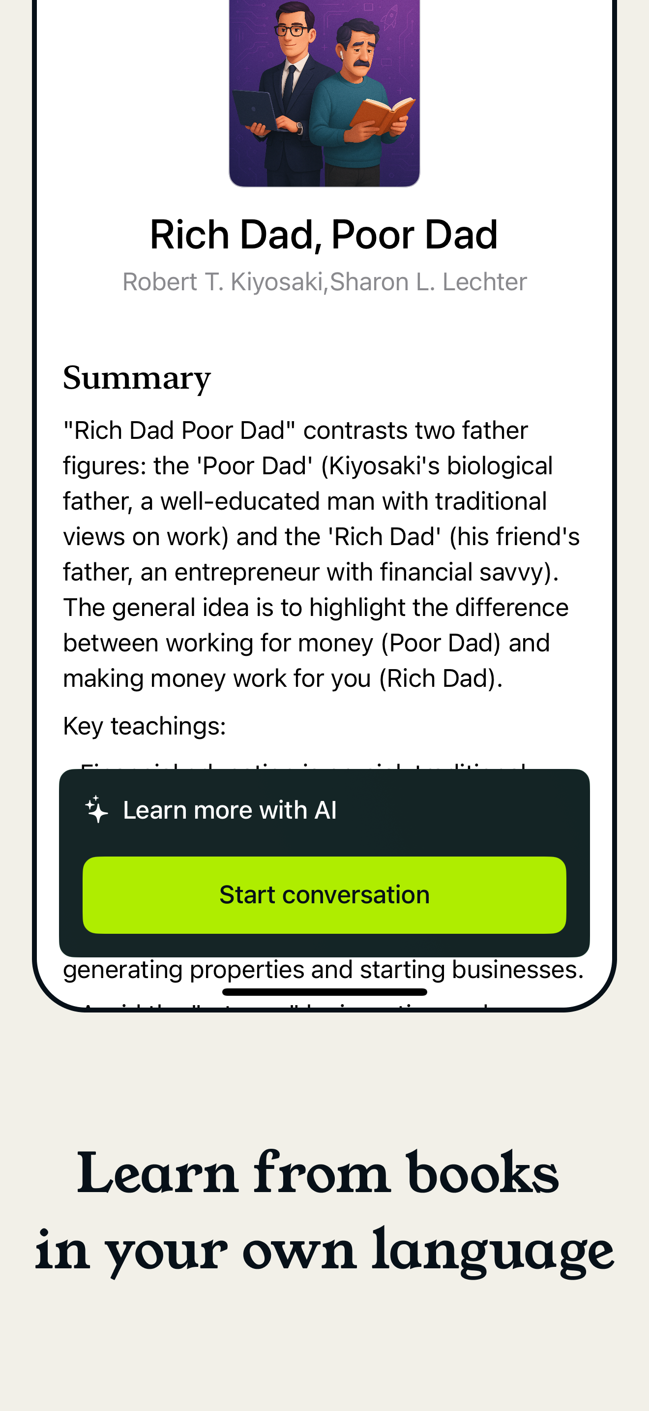 BooksAI: Daily Short Summaries