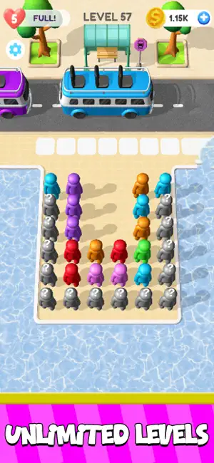 Bus Jam Traffic Escape Car Out screenshot 2