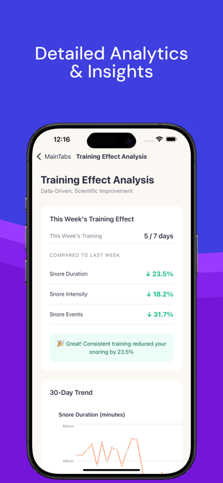 SnoreLess: Throat Training Screenshot 7 of 9
