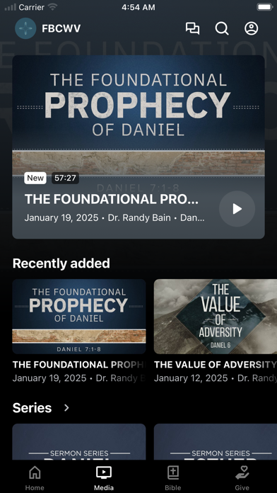 First Baptist Water Valley Screenshot