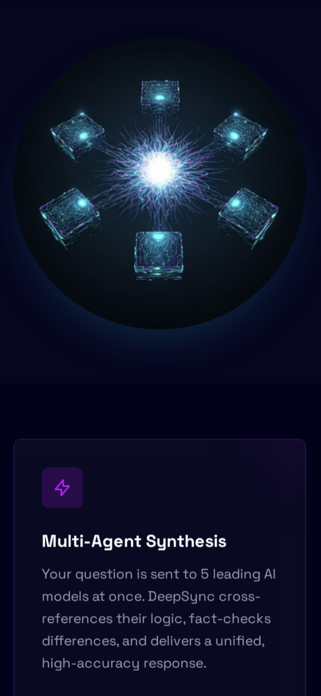 DeepSync : Multi AI Assistant Screenshot 2 of 8