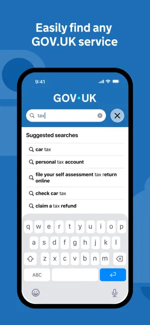 GOV.UK iPhone screenshot 6
