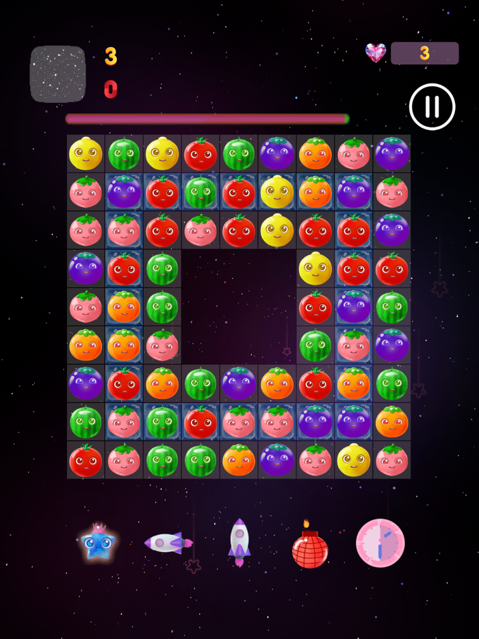 開心消了個水果