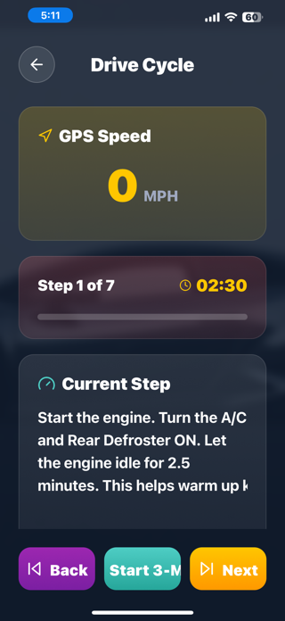 Drive Cycle Pro Screenshot 2 of 5