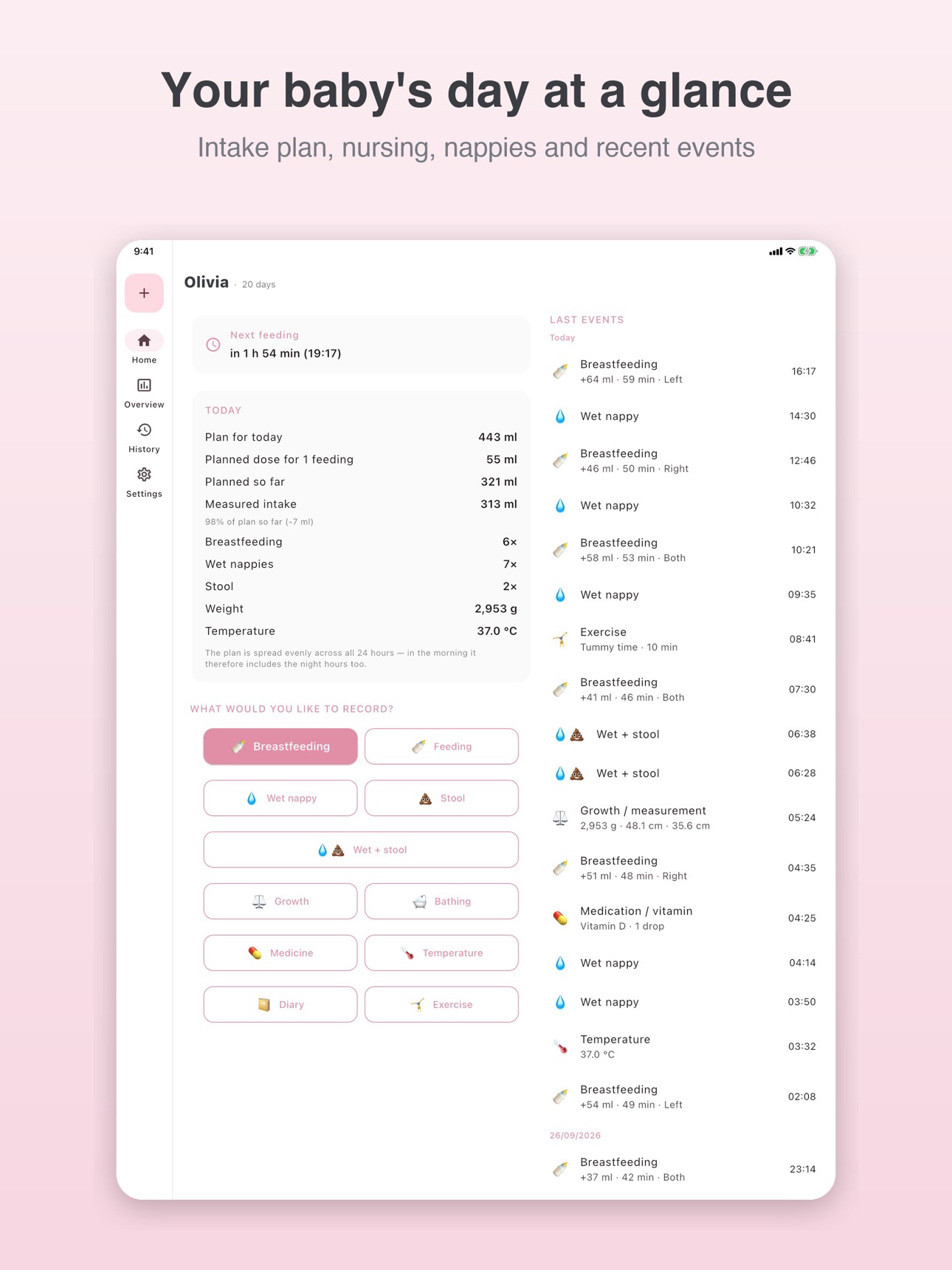 Screenshot 9 of MonuBaby – Nursing Scale Log