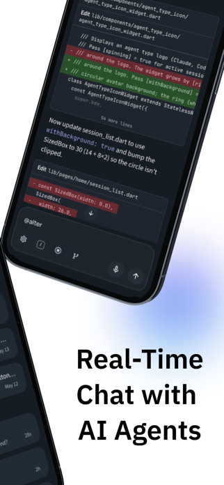 Claude Code & Codex Mobile IDE Screenshot 2 of 8