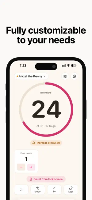 Stitch: Row Counter & Tracker screenshot 2