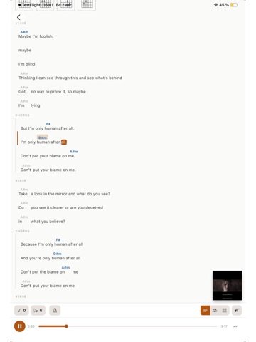 Art Guitar: Chords & Tuner iPad screenshot