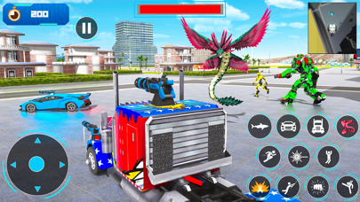 Real Shark Robot-Car Transform Screenshot