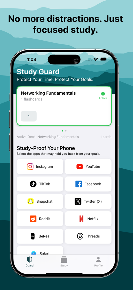 Study Guard: Study & Focus screenshot 2