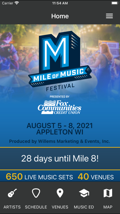 Mile of Music Screenshot 2 - AppWisp.com Mile of Music Screenshot 2 - AppWisp.com