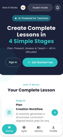 Make My Lesson: One Tap Done Screenshot 1 of 5