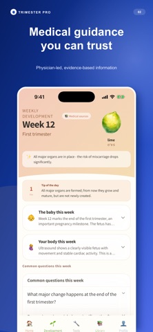 Trimester Pro: Pregnancy App Screenshot 2 of 6