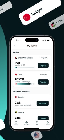 ROWM: eSIM for travel & data Screenshot 3 of 5