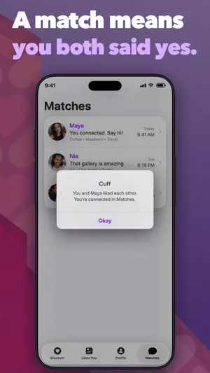 Cuff: Make Friends & Date screenshot 8