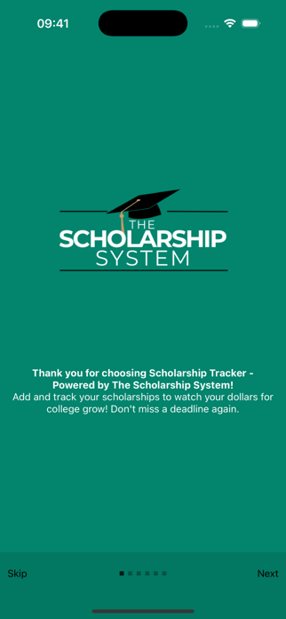 Scholarship Tracker by TSS Screenshot 1 of 6