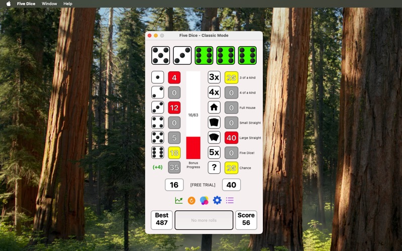 Screenshot #3 pour Five Dice