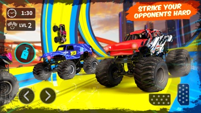 Monster Truck Ramp Stunt Jam Screenshot