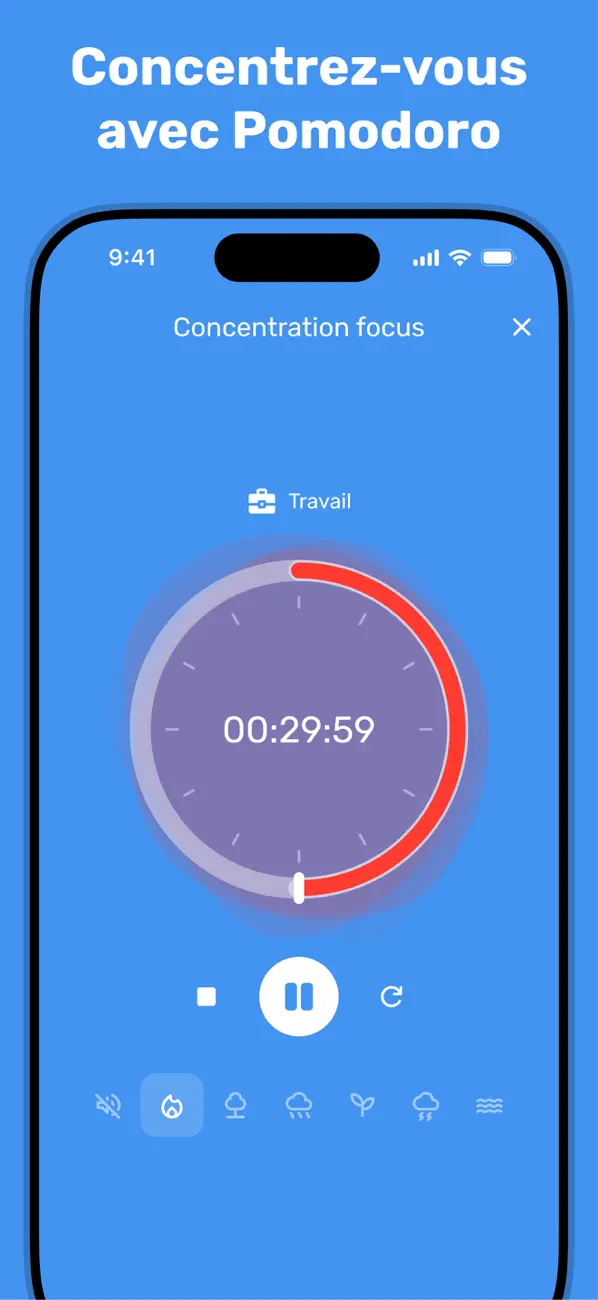Screenshot #3 pour Gestion du temps・Concentration