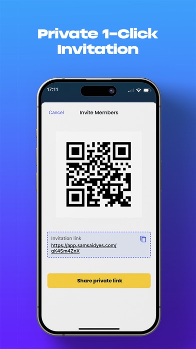 Sam – Sharing Photos at Events Screenshot