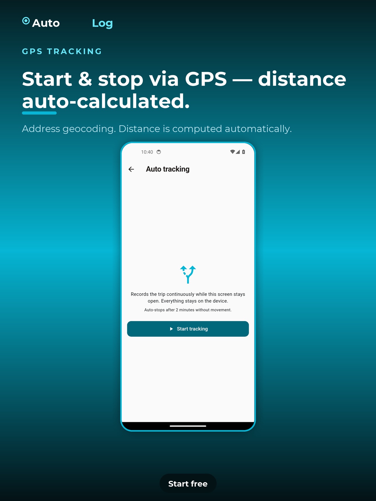 Screenshot 10 of AutoLog – GPS Mileage Log