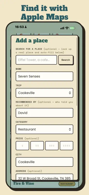 Waypoints: Travel Log screenshot 3 of 6