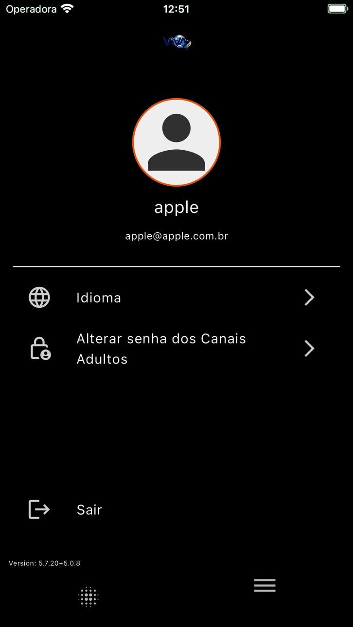 iPhone screenshot