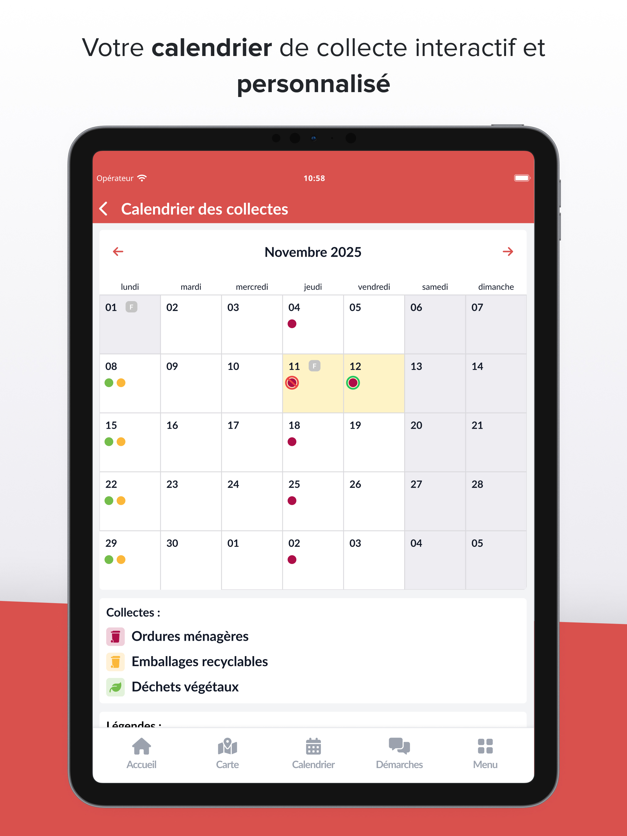 CALL-Mes déchets screenshot 10