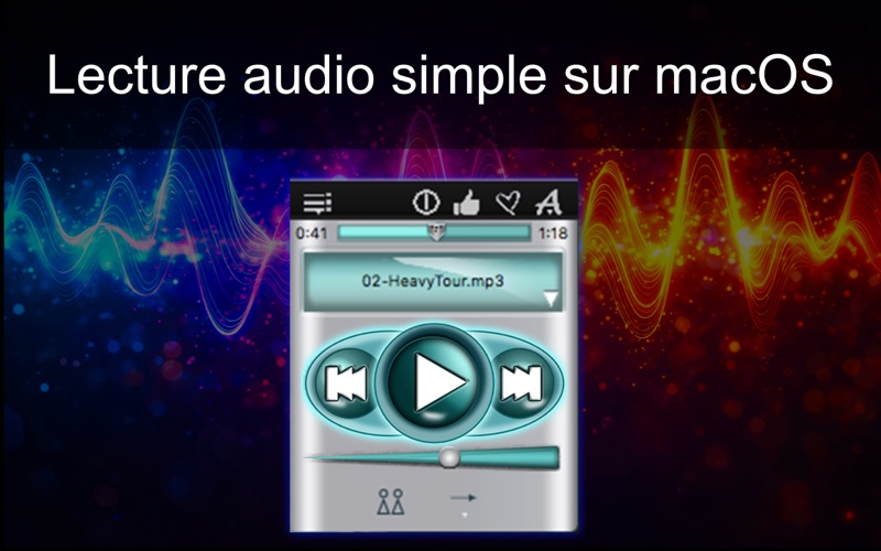 Screenshot #1 pour Simple MP3 Player