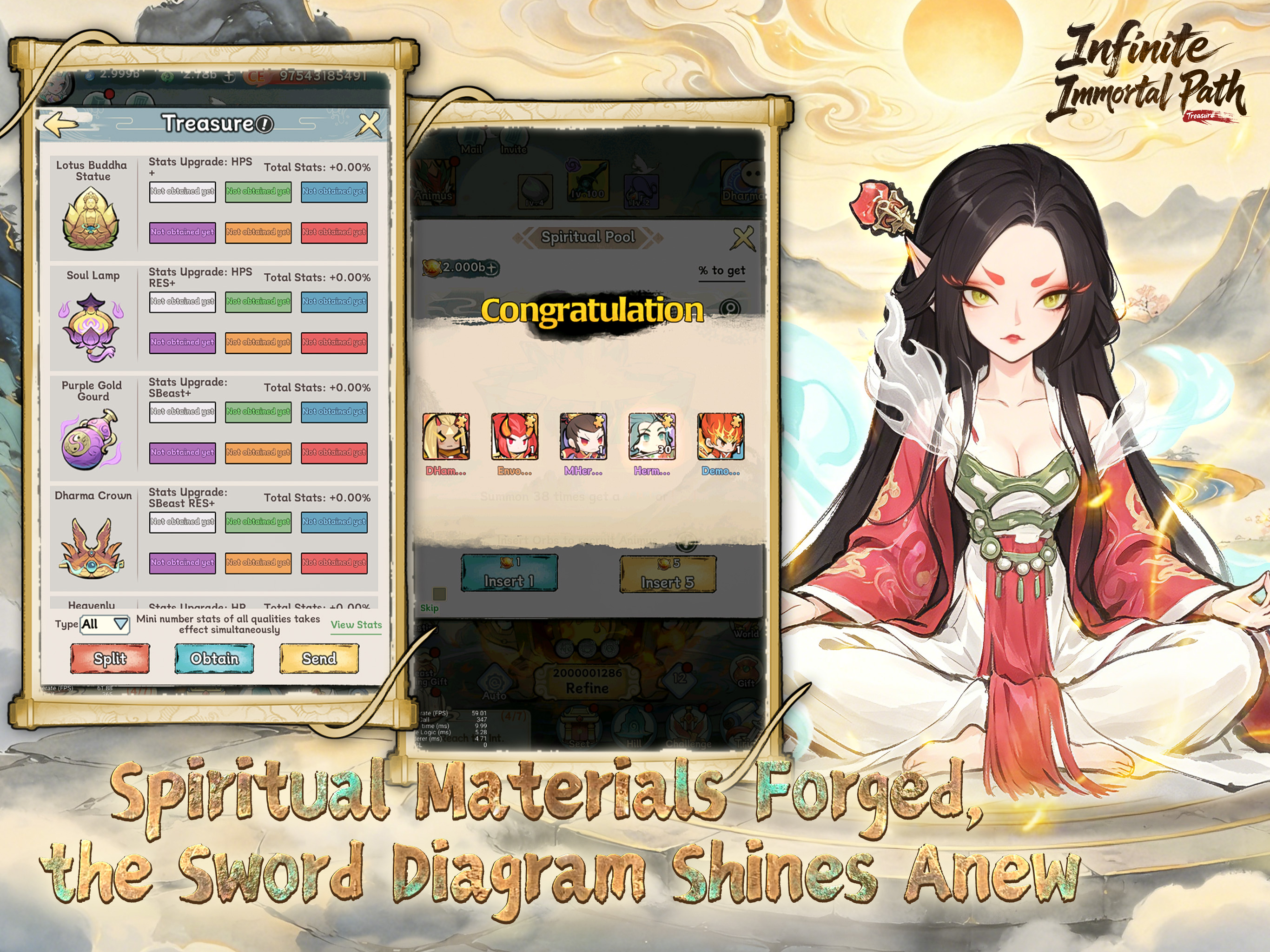 Infinite Immortal Path