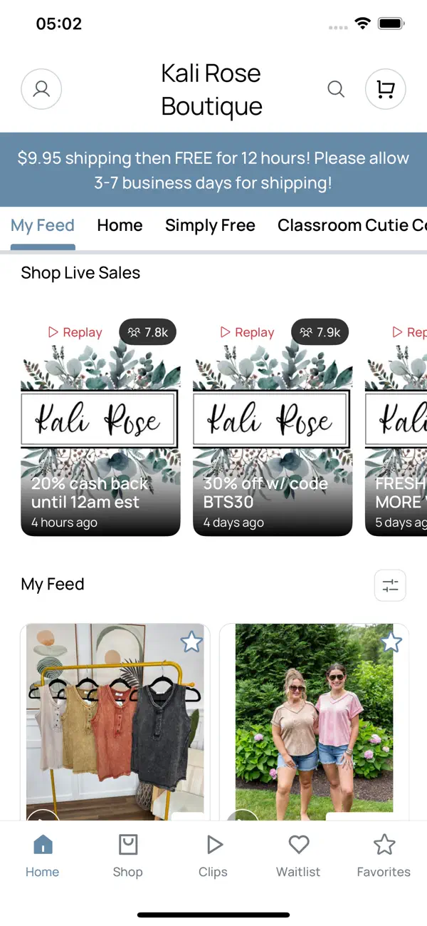 Screenshot #2 pour Kali Rose Boutique
