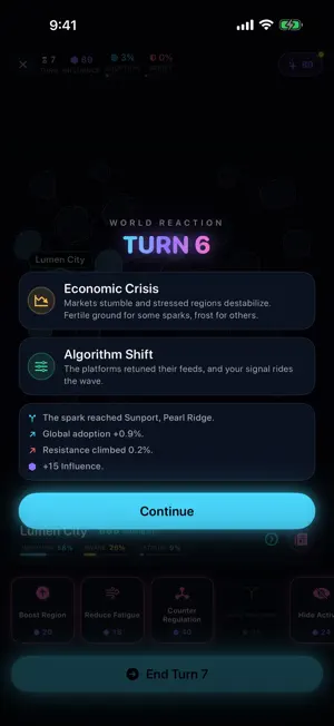 Cascade: World Reaction Game screenshot 3