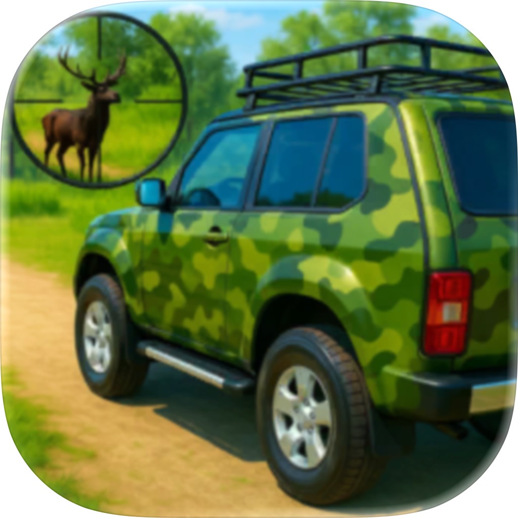 Apple App Store cover for Russian Hunting 4x4