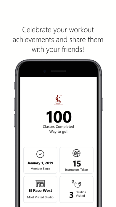 Forme Society iPhone screenshot 6 - Health & Fitness app