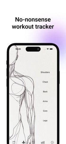Workout Tracker: Dumb Gym Screenshot 1 of 3