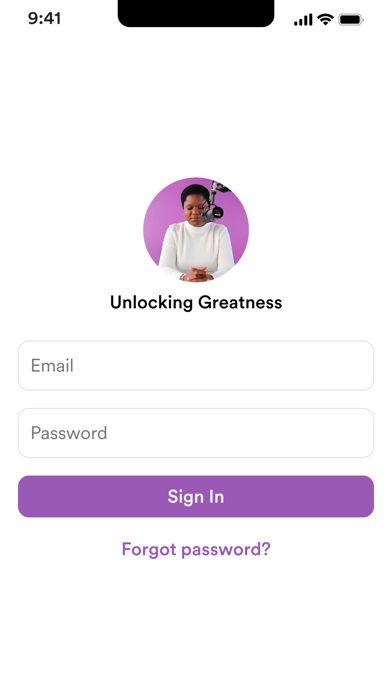 Unlocking Greatness Screenshot