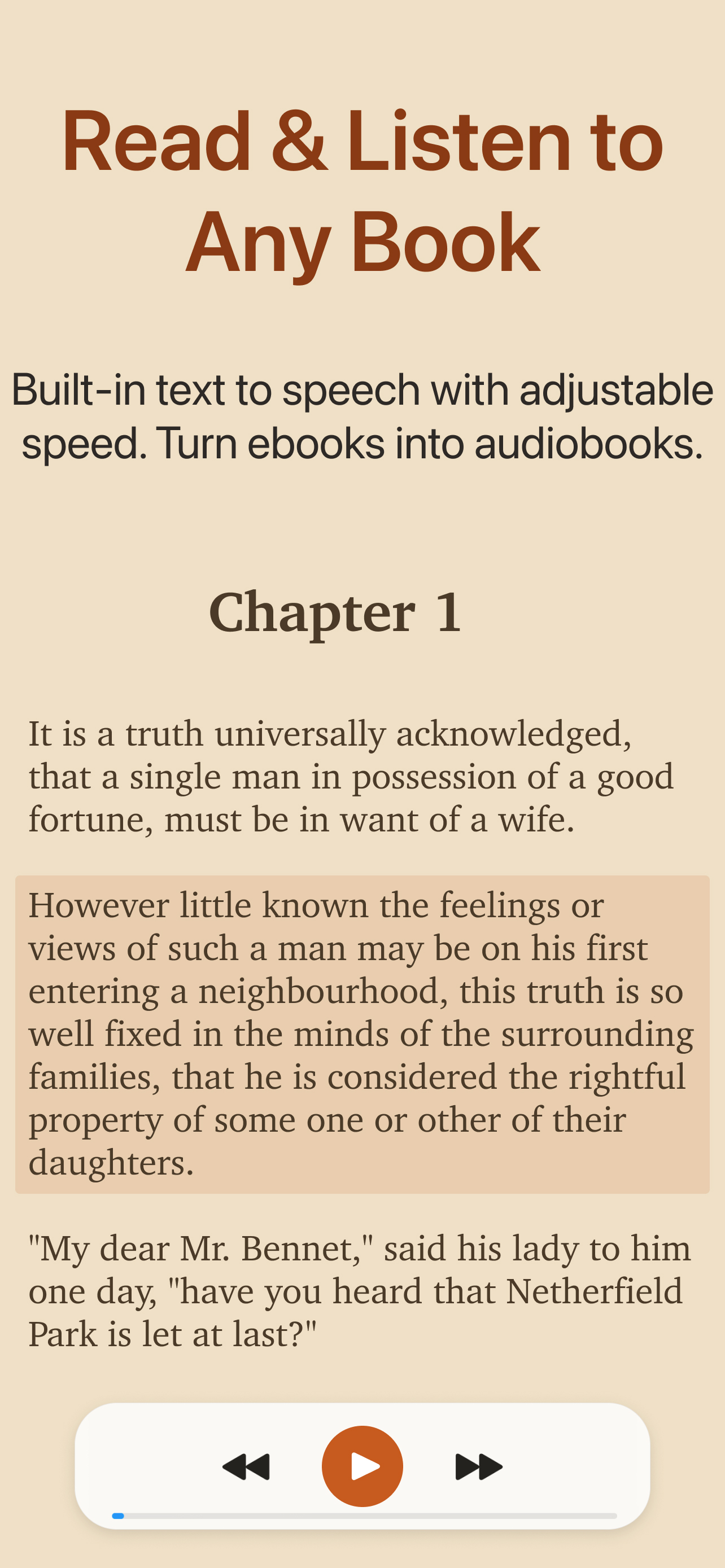Pageo: Calibre Epub Reader screenshot 3